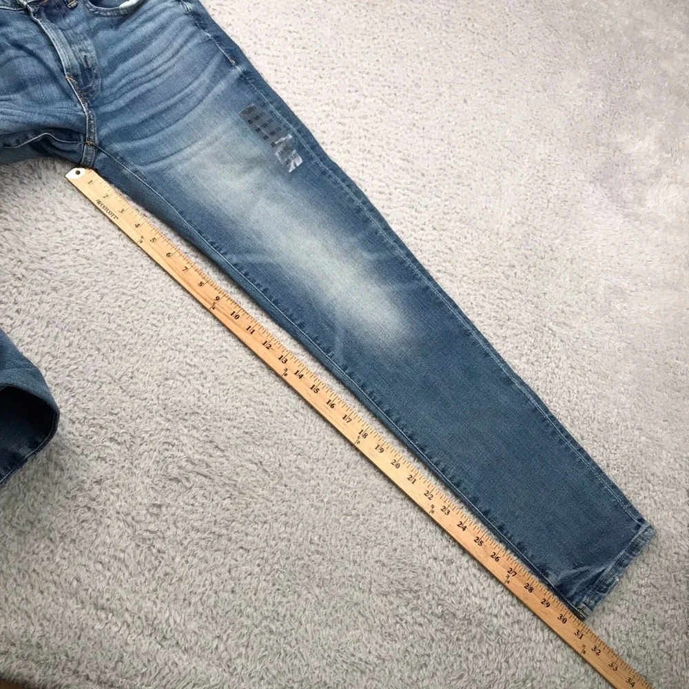 American Eagle Jeans Mens 28x32 Low Skinny AirFlex Stretch Stone Wash NEW NWT